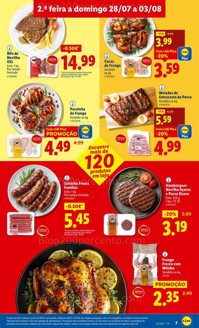 Antevisão Folheto LIDL Promoções de 28 julho a 3 agosto all
