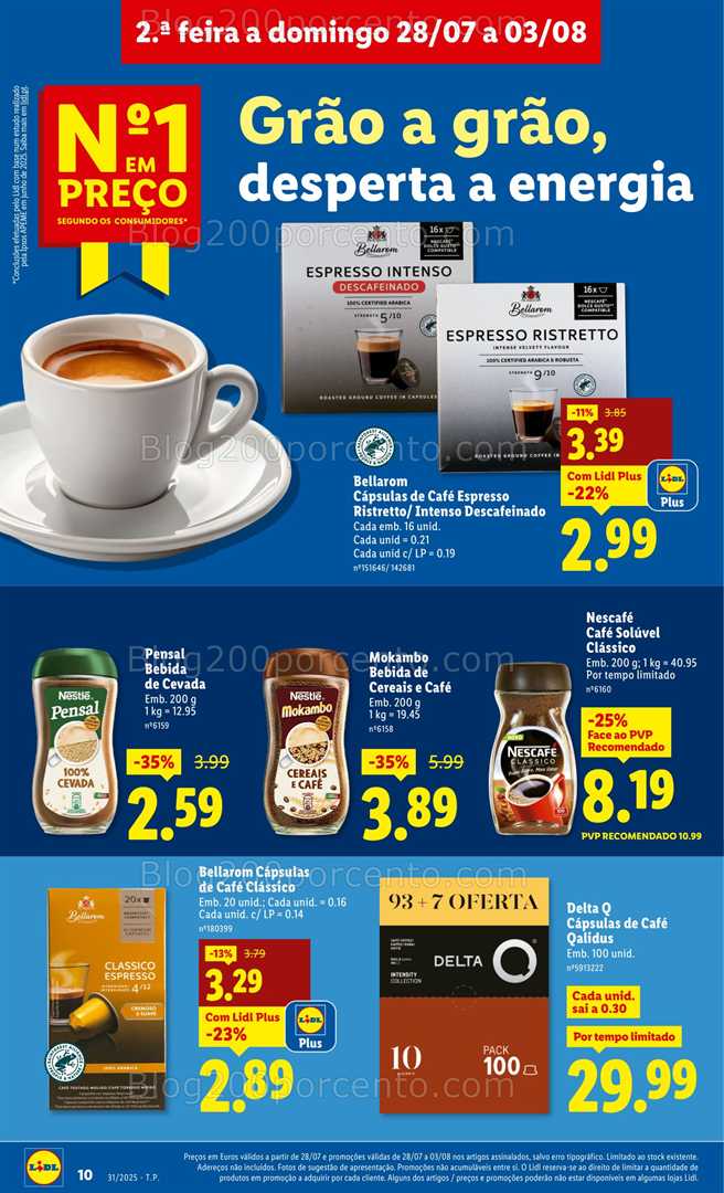 Antevisão Folheto LIDL Promoções de 28 julho a 3 agosto all