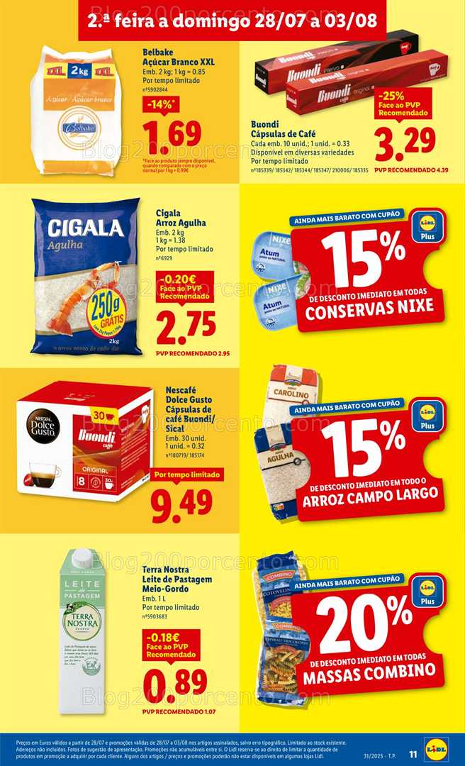 Antevisão Folheto LIDL Promoções de 28 julho a 3 agosto all