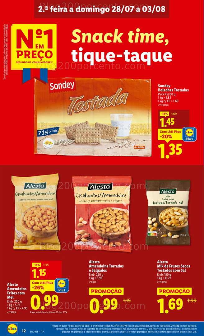 Antevisão Folheto LIDL Promoções de 28 julho a 3 agosto all