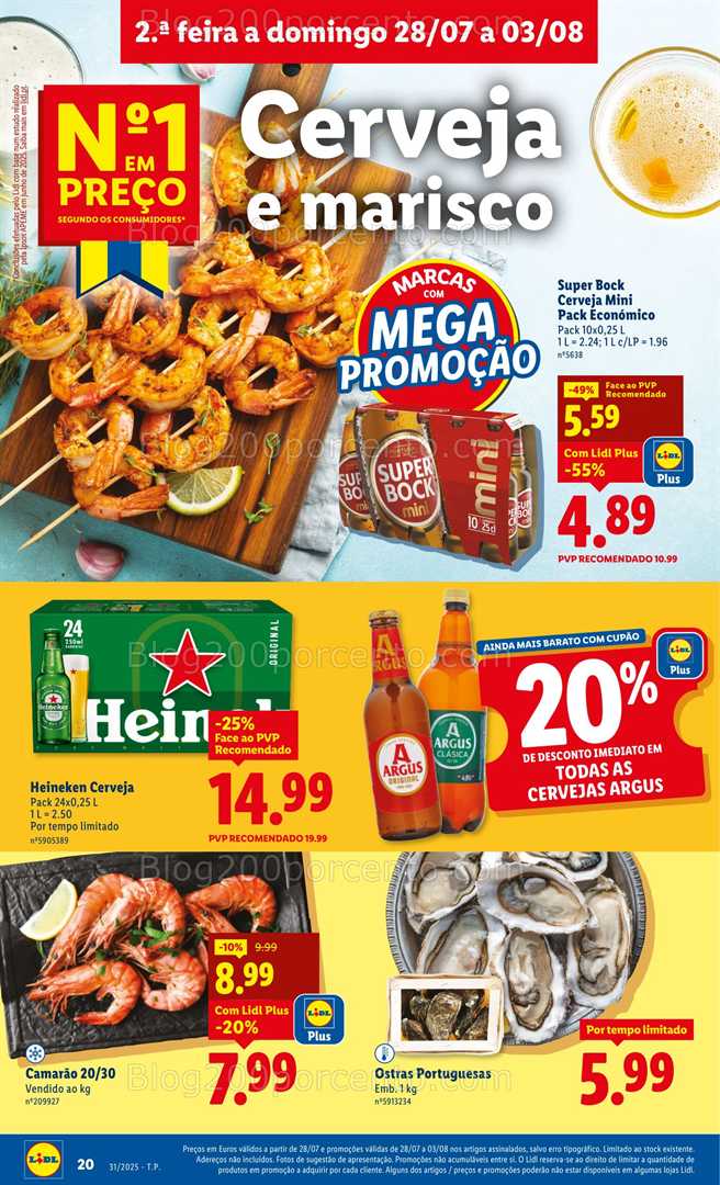 Antevisão Folheto LIDL Promoções de 28 julho a 3 agosto all