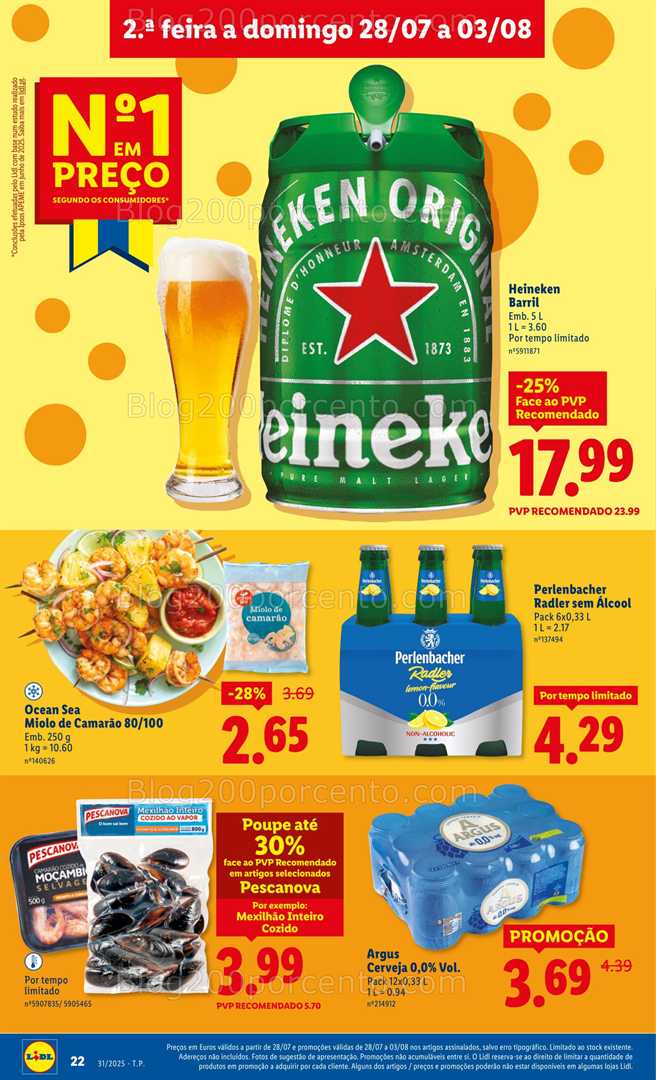 Antevisão Folheto LIDL Promoções de 28 julho a 3 agosto all