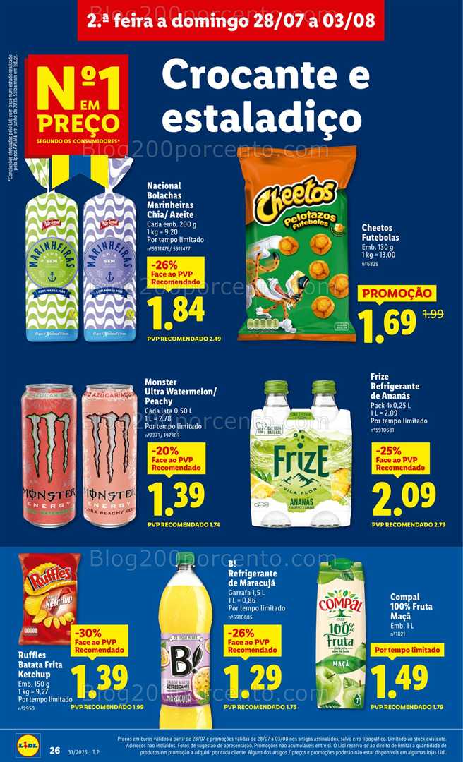 Antevisão Folheto LIDL Promoções de 28 julho a 3 agosto all
