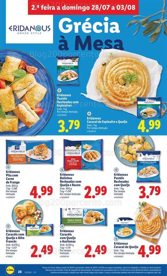 Antevisão Folheto LIDL Promoções de 28 julho a 3 agosto all