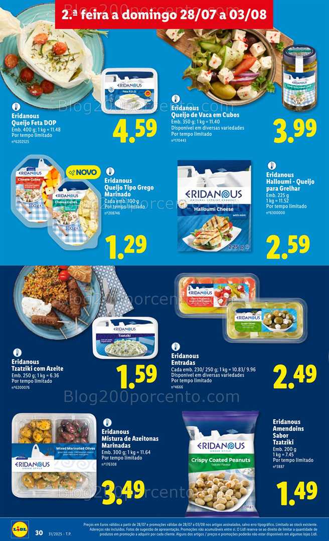 Antevisão Folheto LIDL Promoções de 28 julho a 3 agosto all