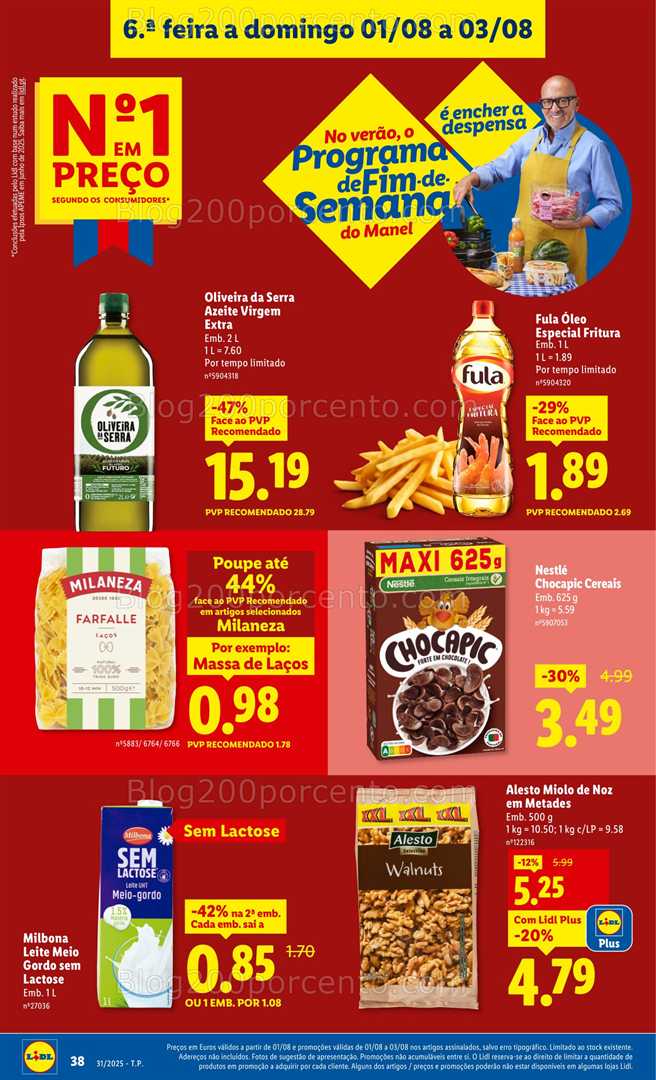 Antevisão Folheto LIDL Promoções de 28 julho a 3 agosto all