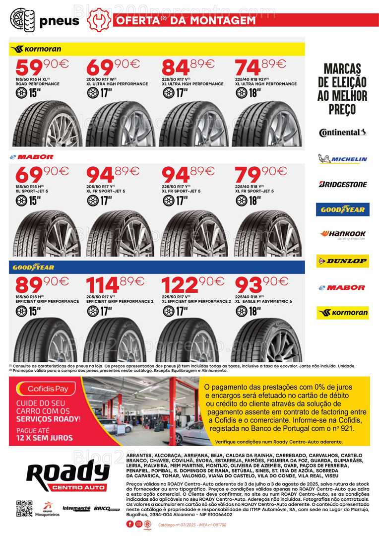Antevisão Folheto ROADY Promoções de 3 julho a 3 agosto all