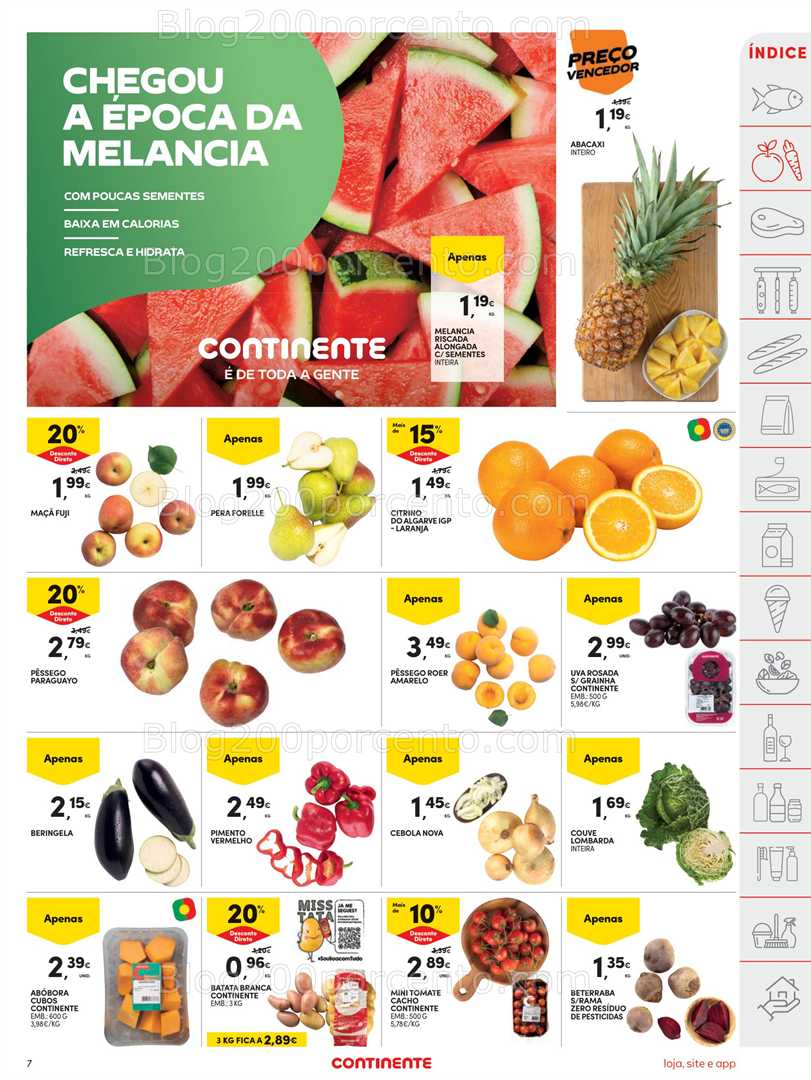 Antevisão Folheto CONTINENTE Promoções de 8 a 14 julho all