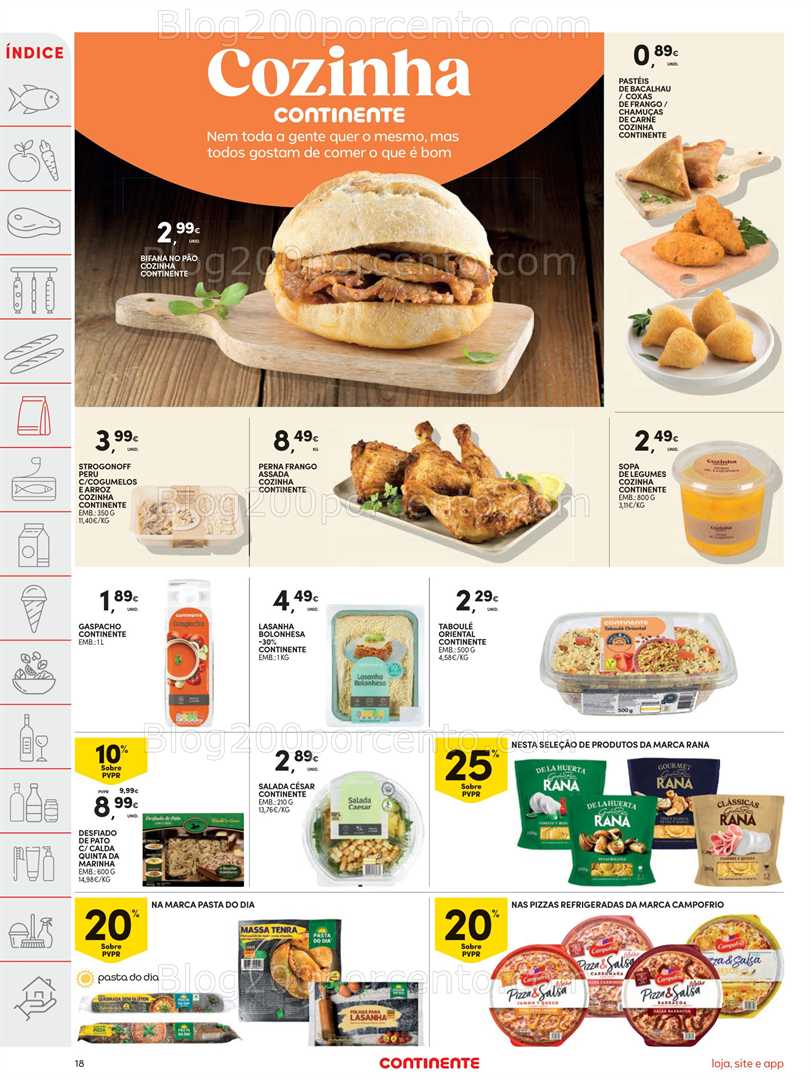Antevisão Folheto CONTINENTE Promoções de 8 a 14 julho all
