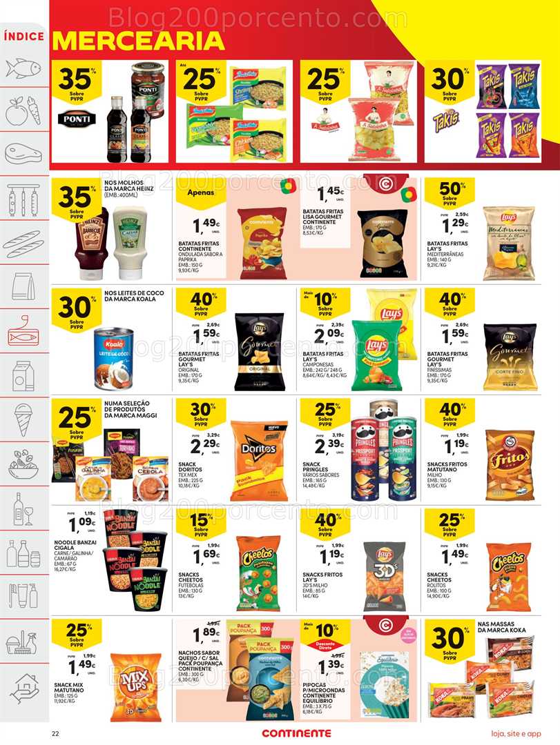 Antevisão Folheto CONTINENTE Promoções de 8 a 14 julho all