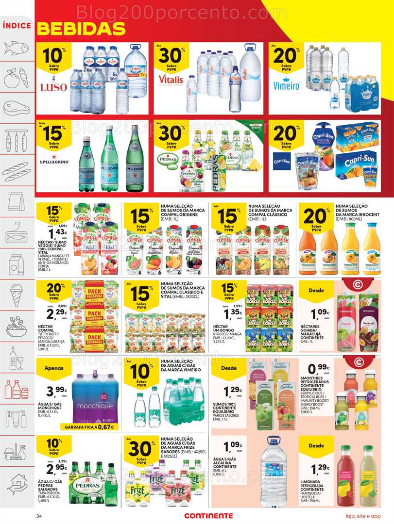 Antevisão Folheto CONTINENTE Promoções de 8 a 14 julho all