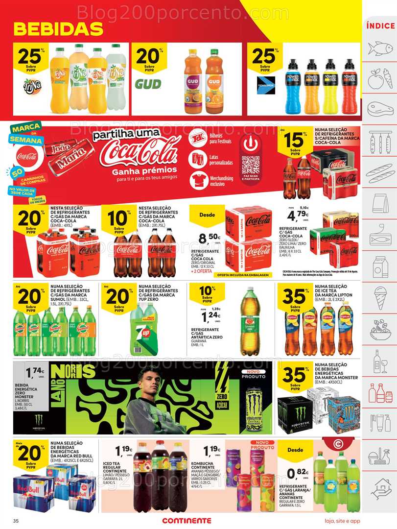 Antevisão Folheto CONTINENTE Promoções de 8 a 14 julho all