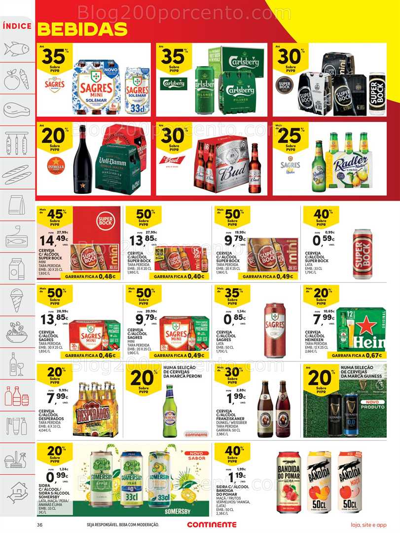 Antevisão Folheto CONTINENTE Promoções de 8 a 14 julho all