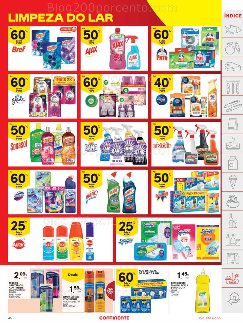 Antevisão Folheto CONTINENTE Promoções de 8 a 14 julho all