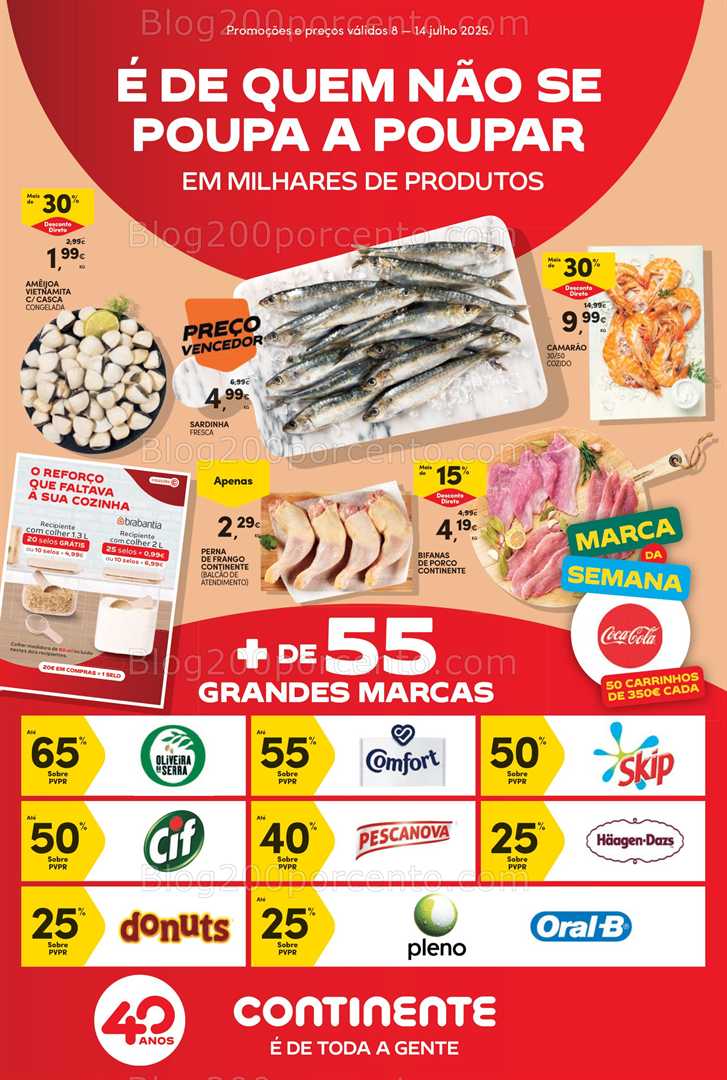 Antevisão Folheto CONTINENTE Bom Dia Promoções de 8 a 14 julho all