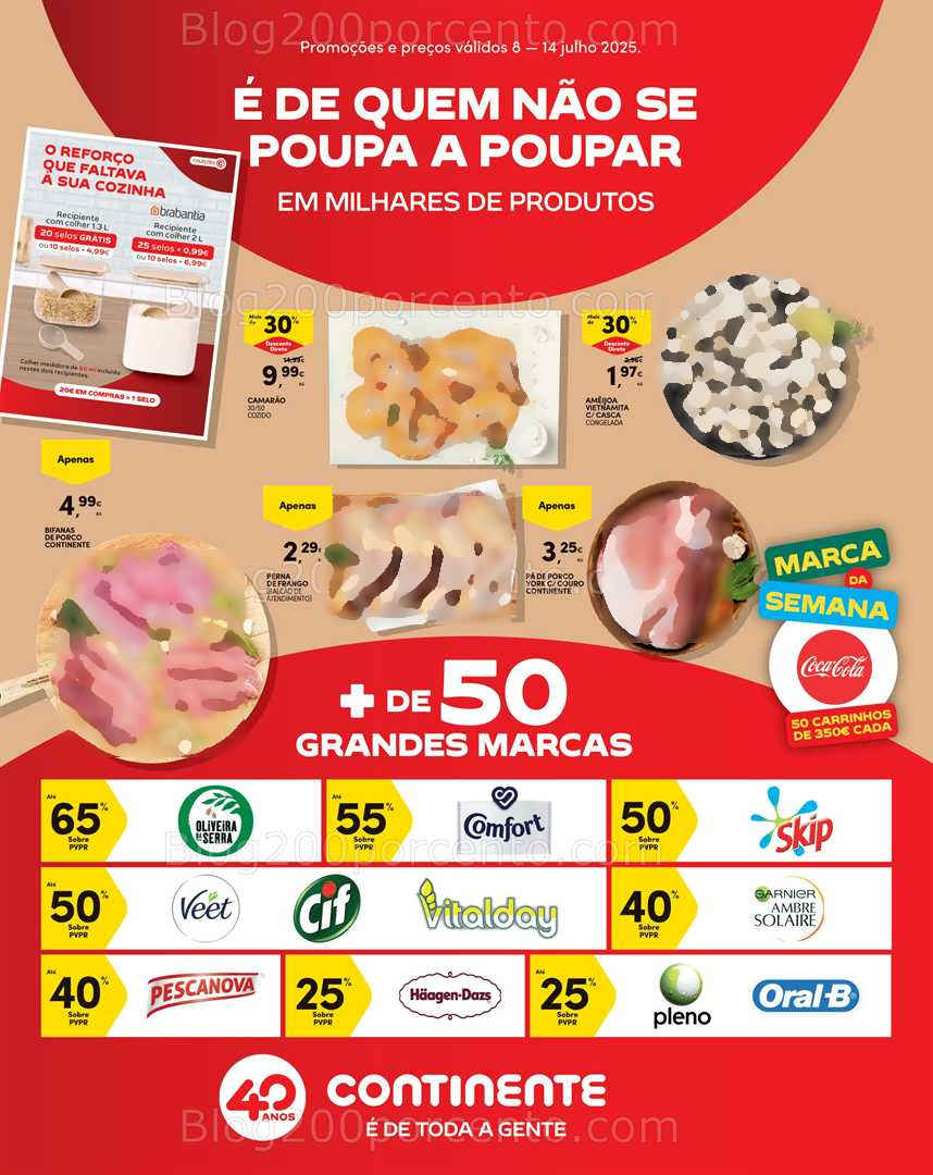 Antevisão Folheto CONTINENTE Madeira Promoções de 8 a 14 julho all