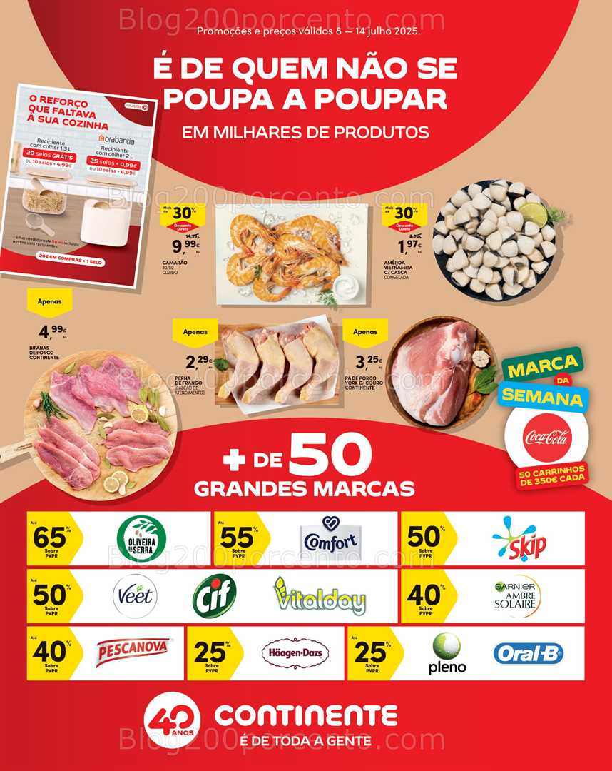 Antevisão Folheto CONTINENTE Madeira Promoções de 8 a 14 julho all