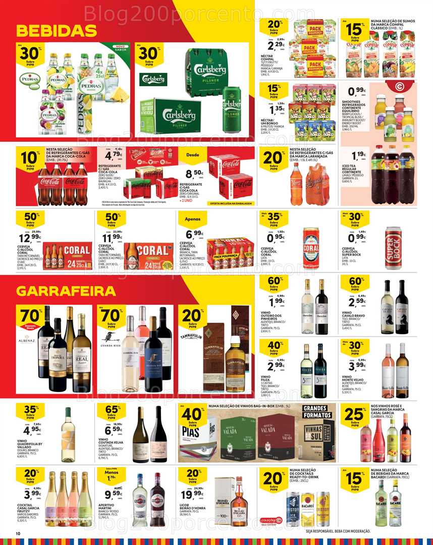 Antevisão Folheto CONTINENTE Madeira Promoções de 8 a 14 julho all