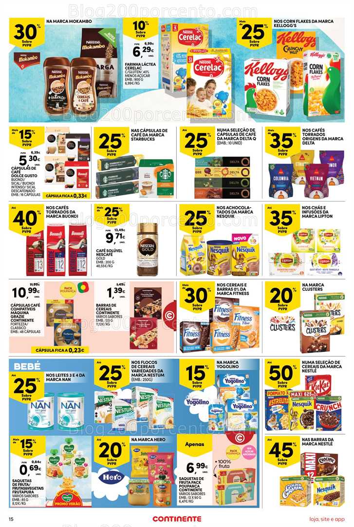 Antevisão Folheto CONTINENTE Bom Dia Promoções de 15 a 21 julho all