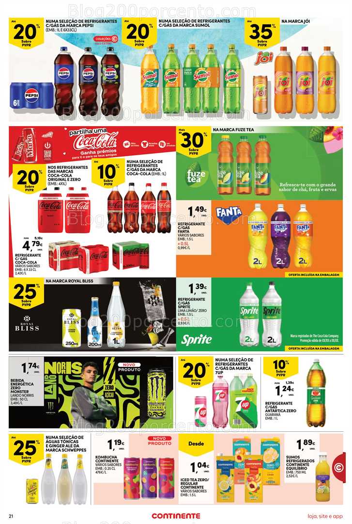 Antevisão Folheto CONTINENTE Bom Dia Promoções de 15 a 21 julho all