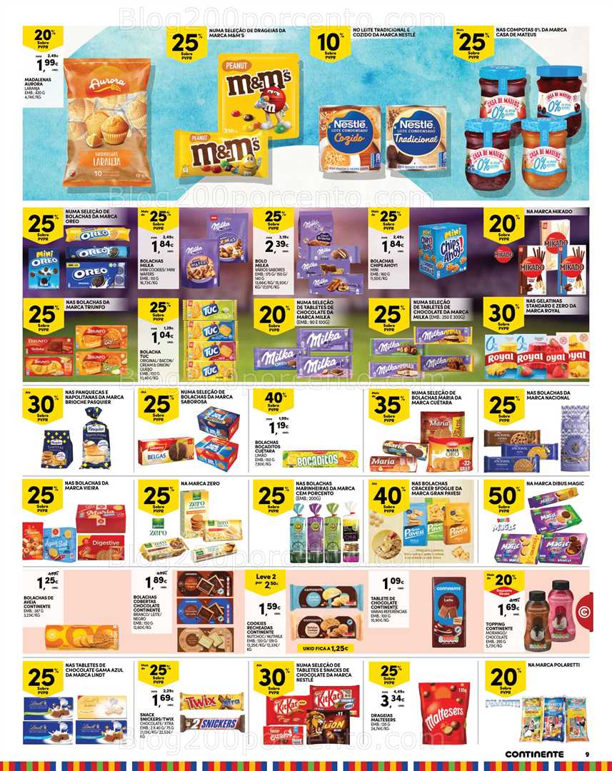 Antevisão Folheto CONTINENTE Madeira Promoções de 15 a 21 julho all