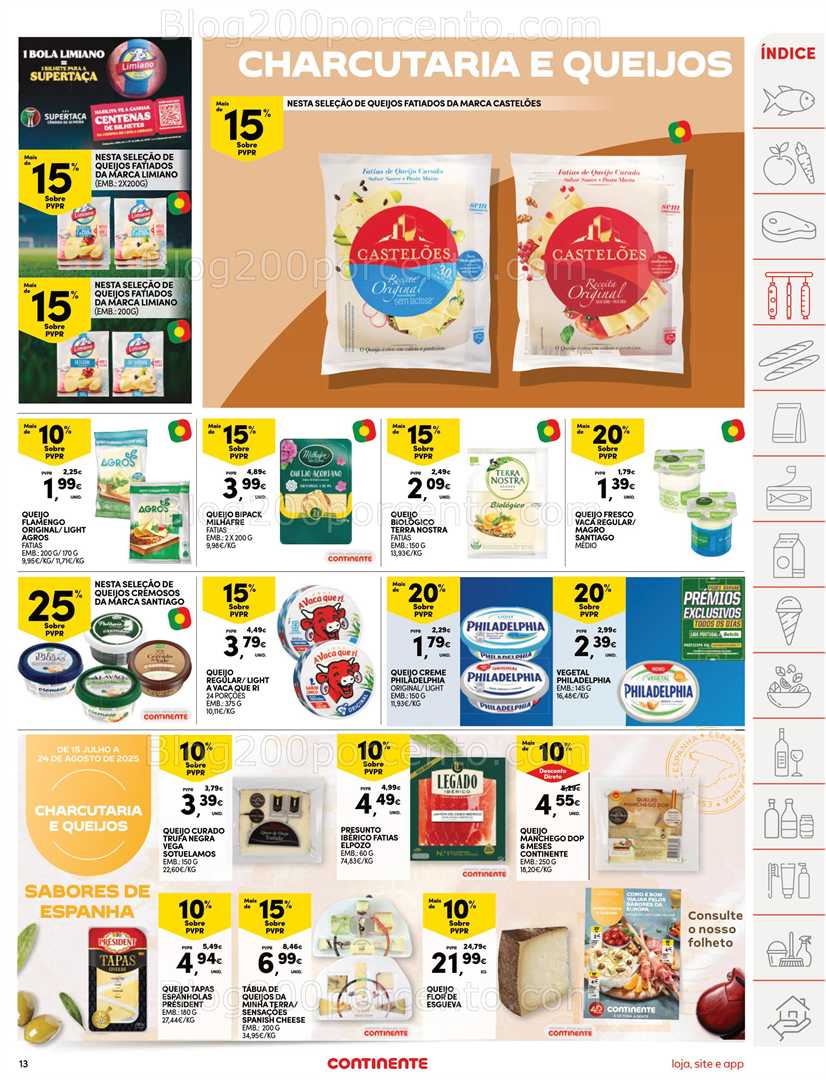 Antevisão Folheto CONTINENTE Modelo - Hiper Promoções de 15 a 21 julho all