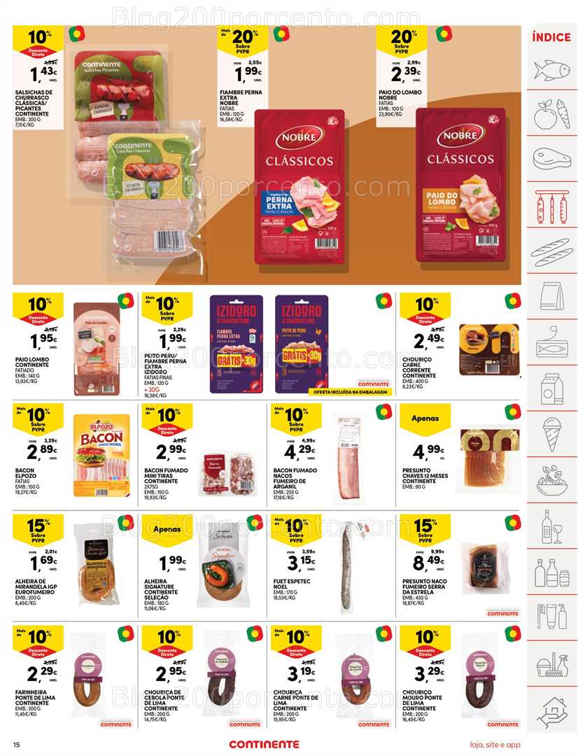 Antevisão Folheto CONTINENTE Modelo - Hiper Promoções de 15 a 21 julho all