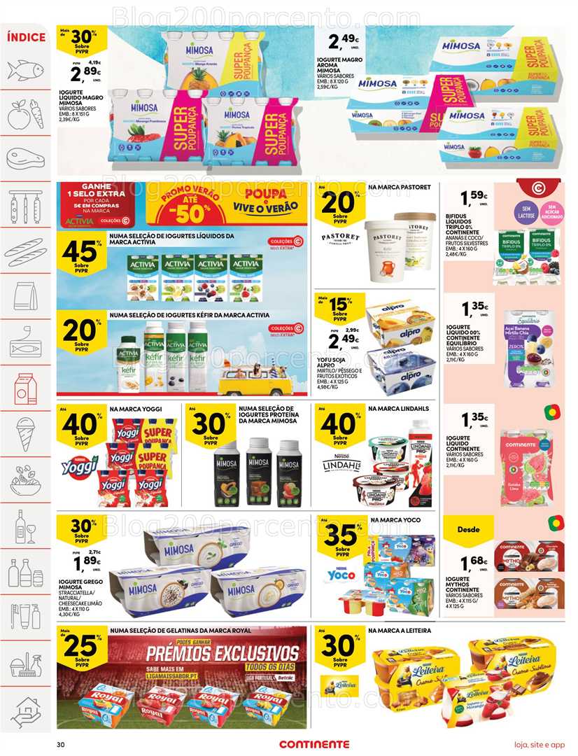 Antevisão Folheto CONTINENTE Modelo - Hiper Promoções de 15 a 21 julho all