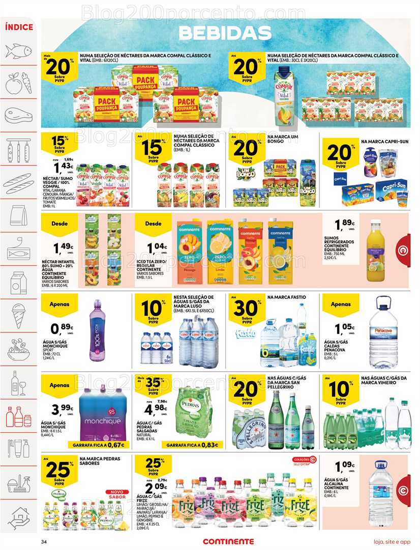 Antevisão Folheto CONTINENTE Modelo - Hiper Promoções de 15 a 21 julho all