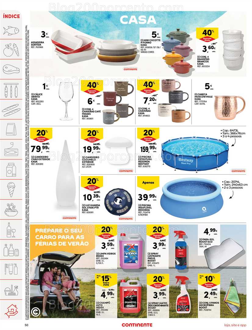 Antevisão Folheto CONTINENTE Modelo - Hiper Promoções de 15 a 21 julho all