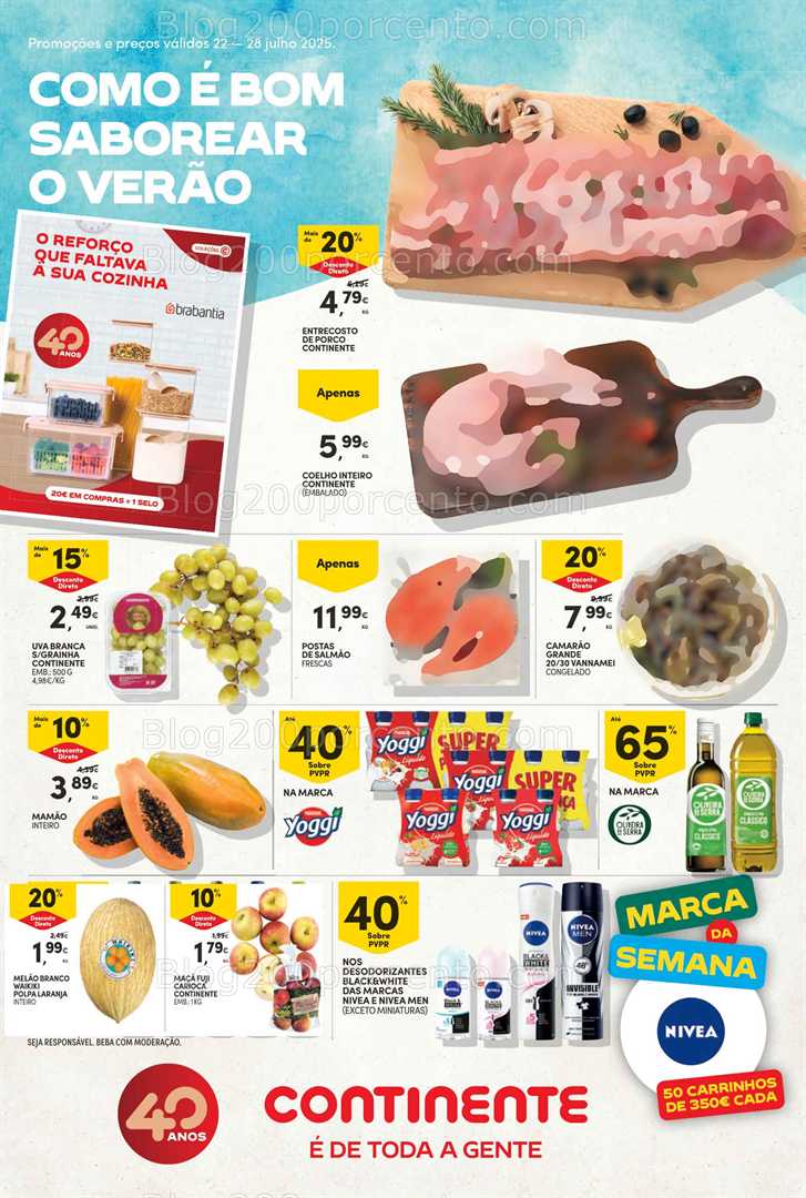 Antevisão Folheto CONTINENTE Bom Dia Promoções 22 a 28 julho all