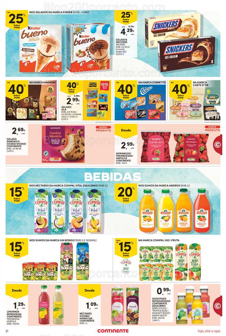 Antevisão Folheto CONTINENTE Bom Dia Promoções 22 a 28 julho all