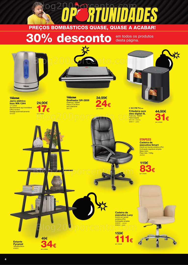 Antevisão Folheto STAPLES Oportunidades 28 julho a 3 agosto all