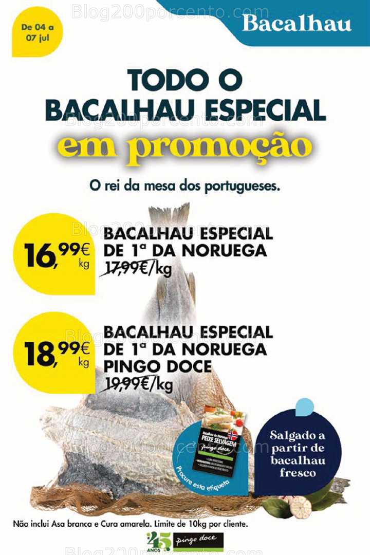 Antevisão Folheto PINGO DOCE Promoções Fim de Semana - 5 e 6 julho all