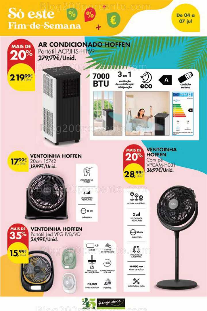 Antevisão Folheto PINGO DOCE Promoções Fim de Semana - 5 e 6 julho all