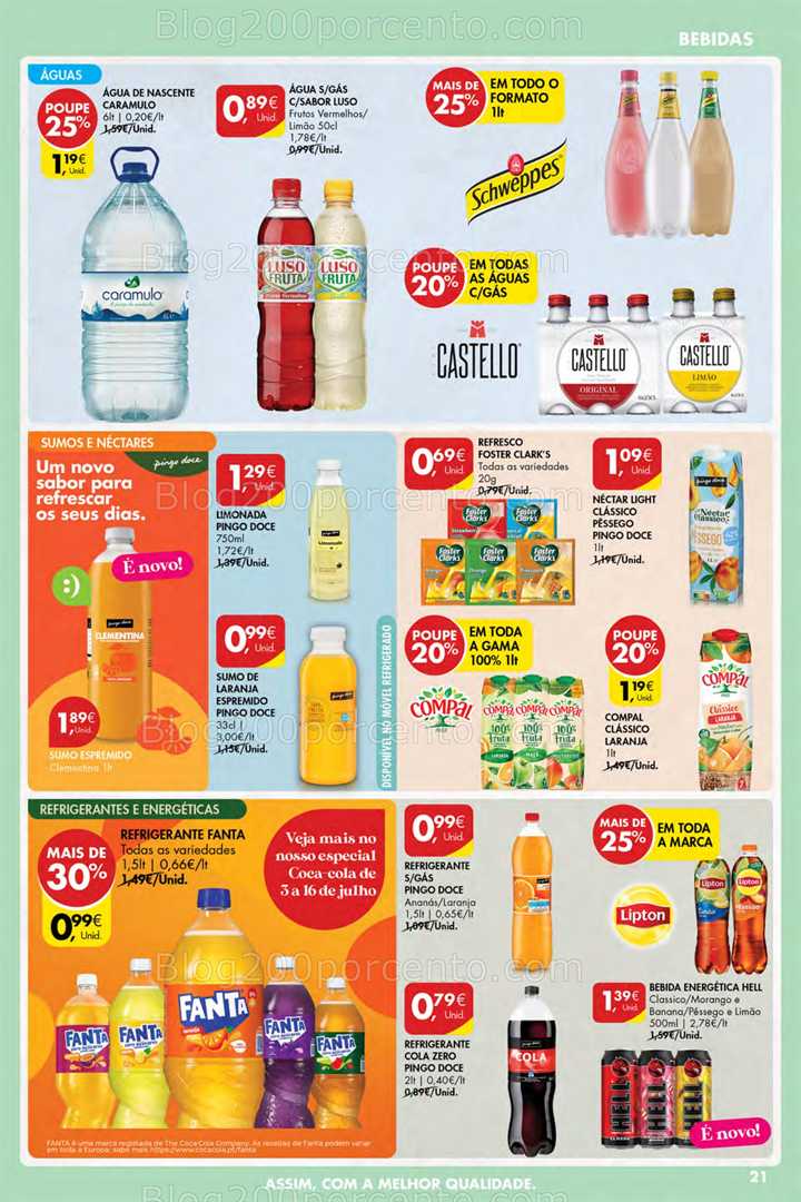 Antevisão Folheto PINGO DOCE Açores Promoções de 3 a 9 julho all