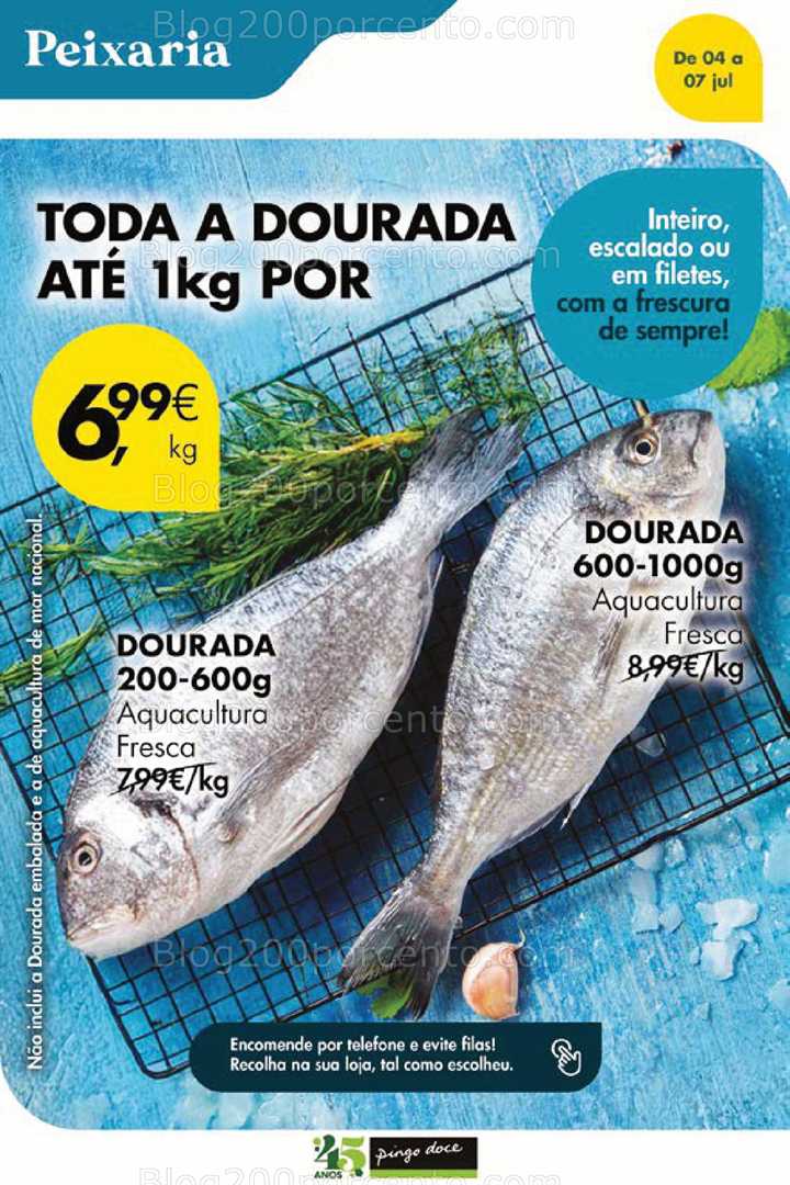 Antevisão Folheto PINGO DOCE Promoções Fim de Semana - 4 a 7 julho all