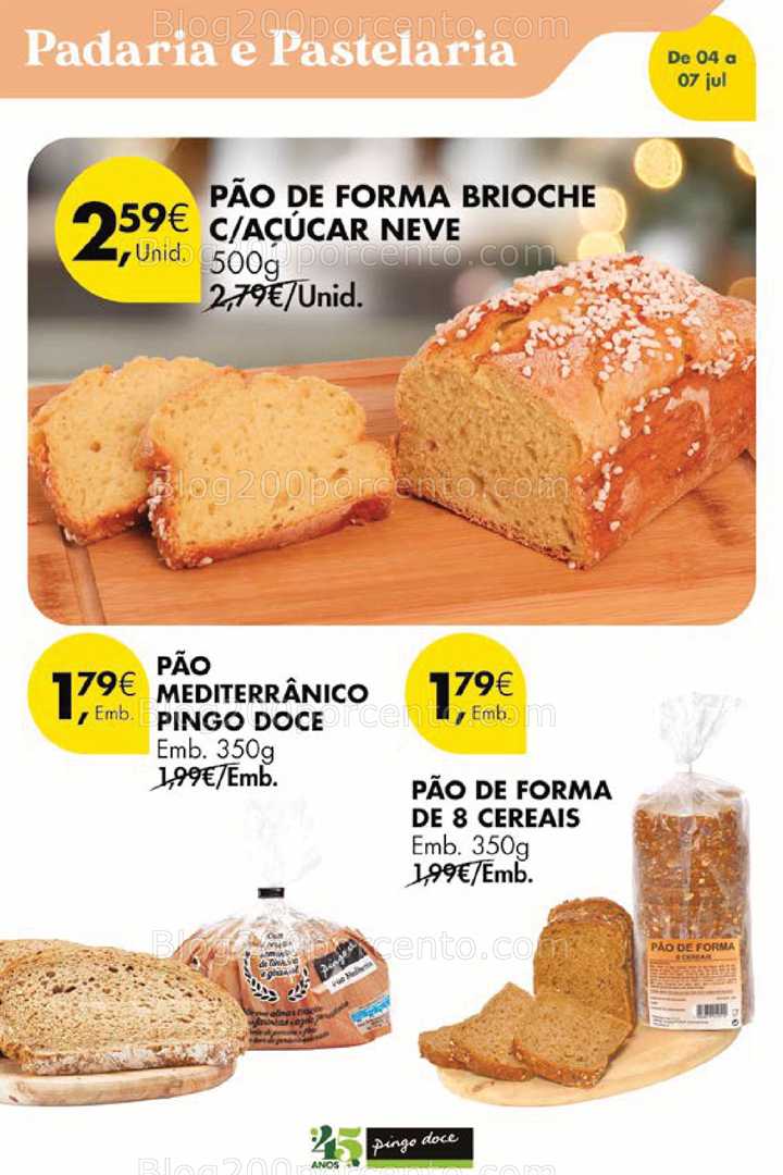 Antevisão Folheto PINGO DOCE Promoções Fim de Semana - 4 a 7 julho all