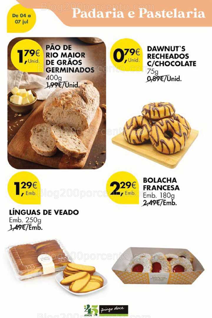 Antevisão Folheto PINGO DOCE Promoções Fim de Semana - 4 a 7 julho all
