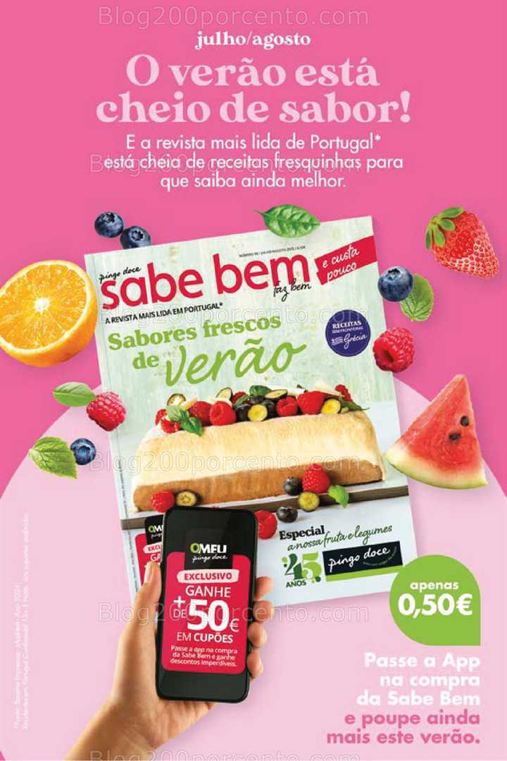 Antevisão Folheto PINGO DOCE Promoções Fim de Semana - 4 a 7 julho all