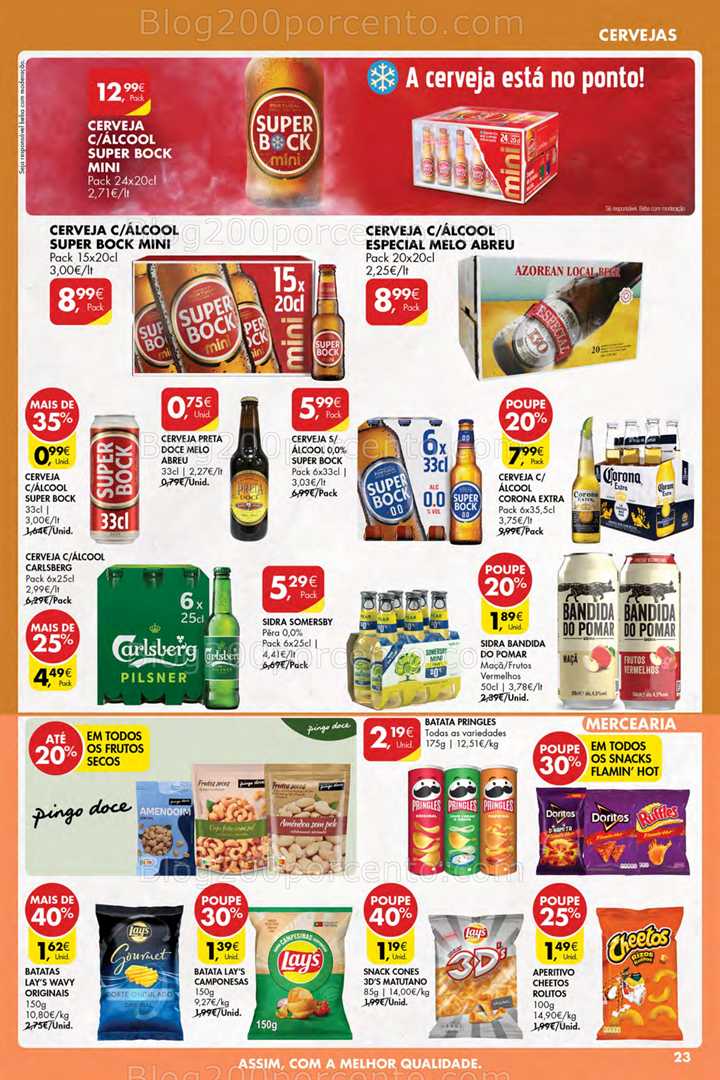 Antevisão Folheto PINGO DOCE Açores Promoções de 10 a 16 julho