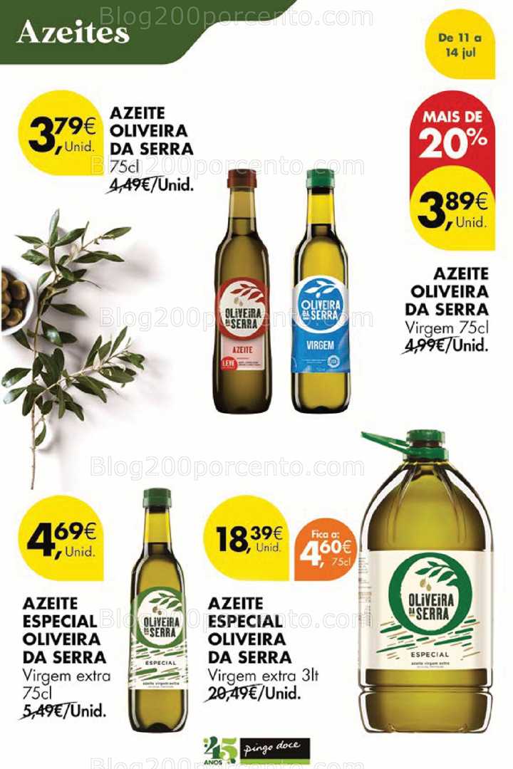 Antevisão Folheto PINGO DOCE Promoções Fim de Semana - 11 a 14 julho all