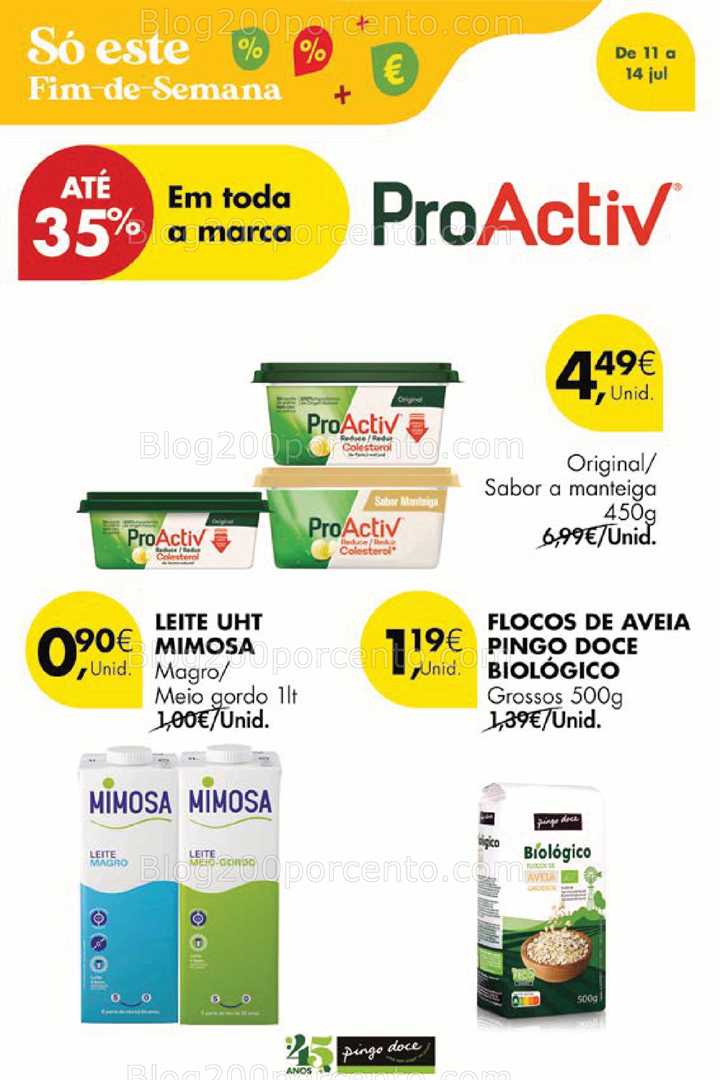 Antevisão Folheto PINGO DOCE Promoções Fim de Semana - 11 a 14 julho all