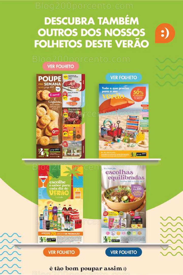 Antevisão Folheto PINGO DOCE Promoções Fim de Semana - 11 a 14 julho all
