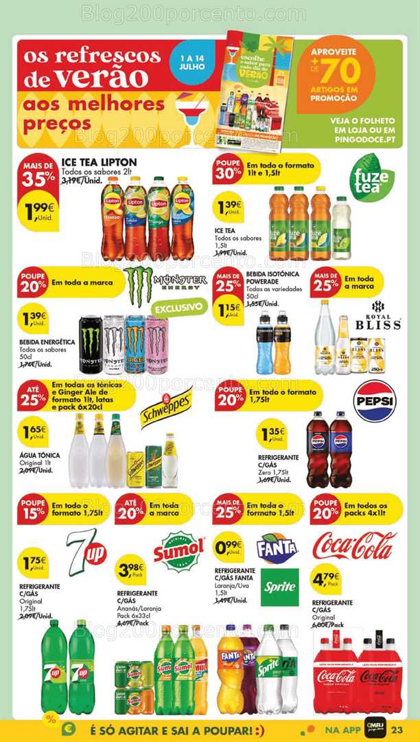 Antevisão Folheto PINGO DOCE Lojas Grandes Promoções de 8 a 14 julho all