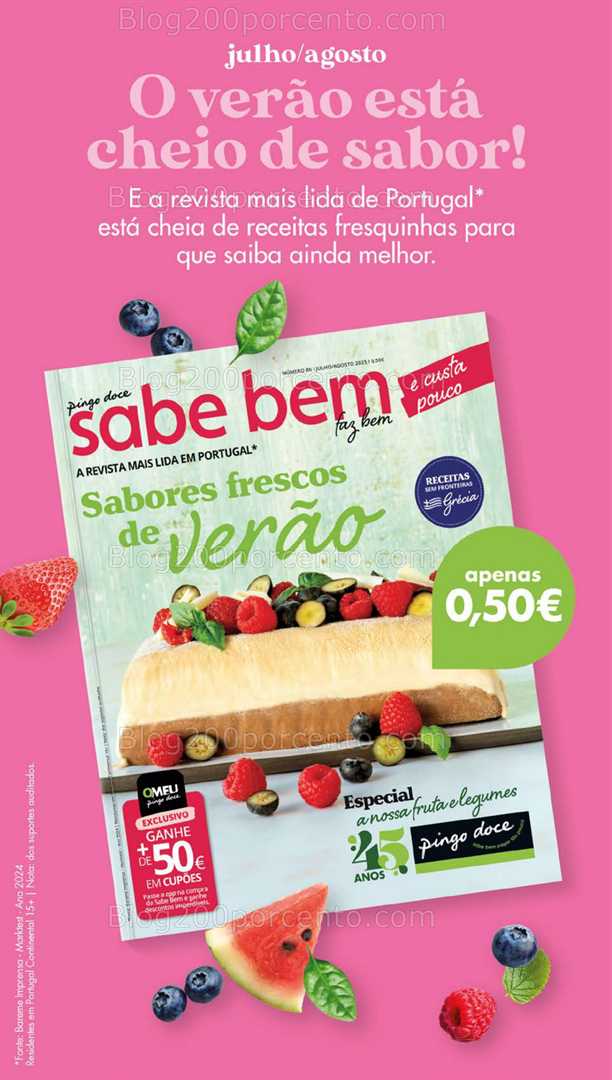Antevisão Folheto PINGO DOCE Lojas Grandes Promoções de 8 a 14 julho all