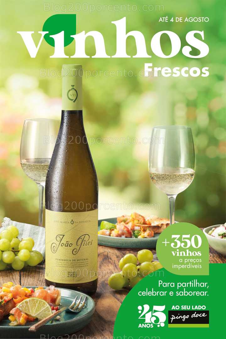 Antevisão Folheto PINGO DOCE Vinhos - 15 julho a 4 agosto
