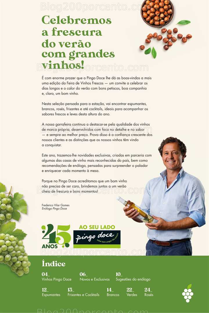 Antevisão Folheto PINGO DOCE Vinhos - 15 julho a 4 agosto