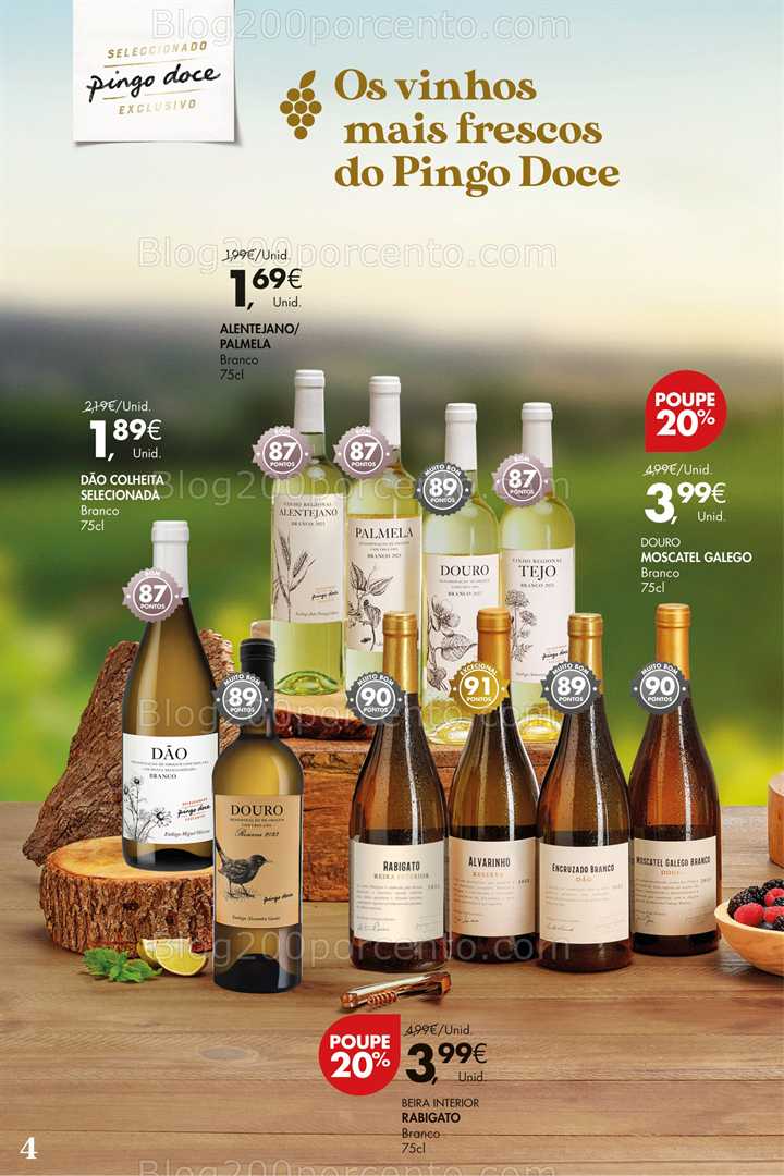 Antevisão Folheto PINGO DOCE Vinhos - 15 julho a 4 agosto