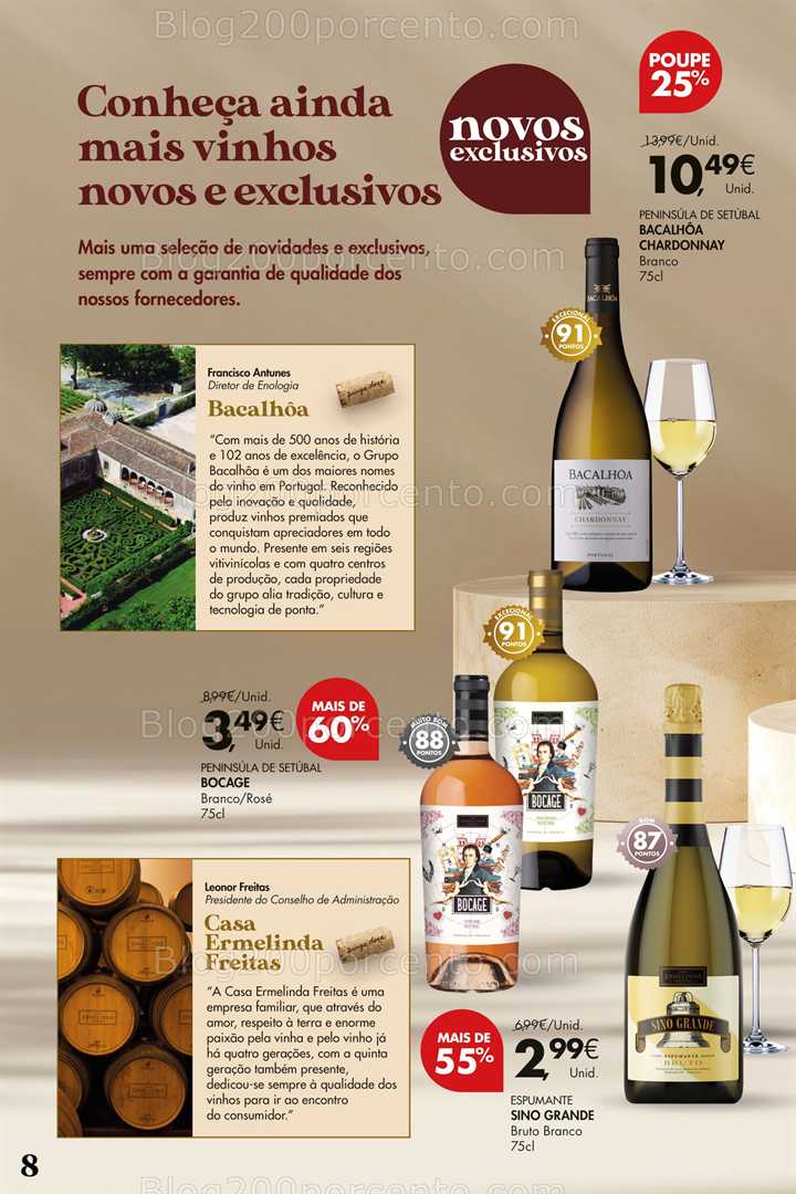 Antevisão Folheto PINGO DOCE Vinhos - 15 julho a 4 agosto